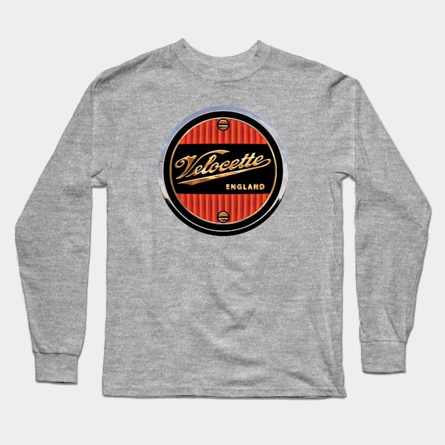 Velocette Long Sleeve T-Shirt by Midcenturydave